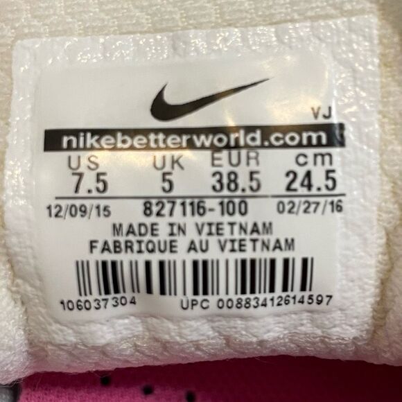 Nike Athletic‎ 'Free RN Distance Runners Sneakers Gray White Shoes Lightweight - Picture 10 of 11